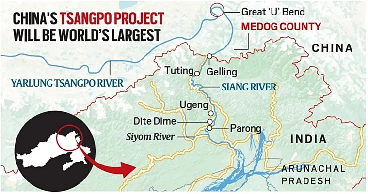 China's Tsangpo Hydropower Project